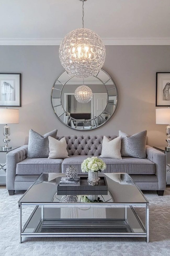 Mirrors And Glass Expand Space