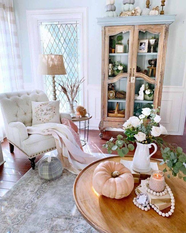 White Tufted Chair Catches Sunlight