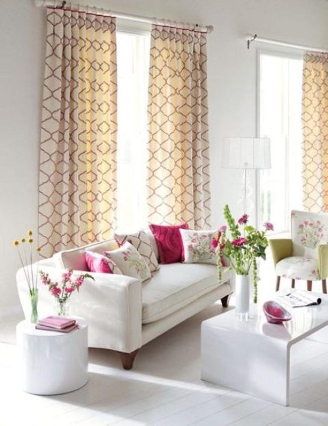 Pink Florals Meet Sunlit Neutrals