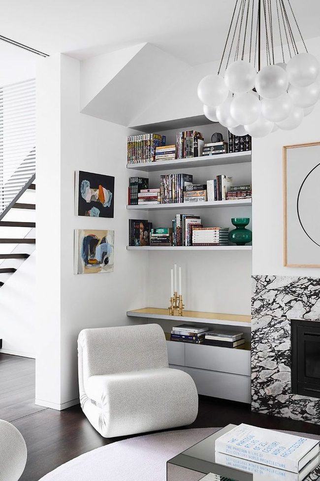 White Room Modern Pendant Light