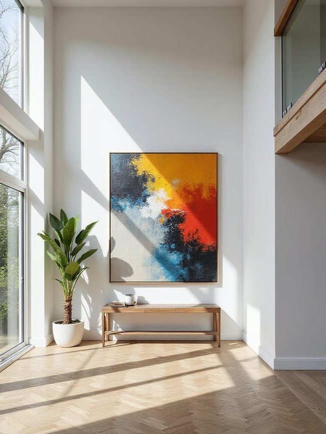Large-Scale Artwork Anchors Creative Spaces