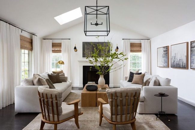 White Linen Layers With Height