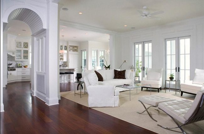 Sunlit Hardwood Coastal Simplicity
