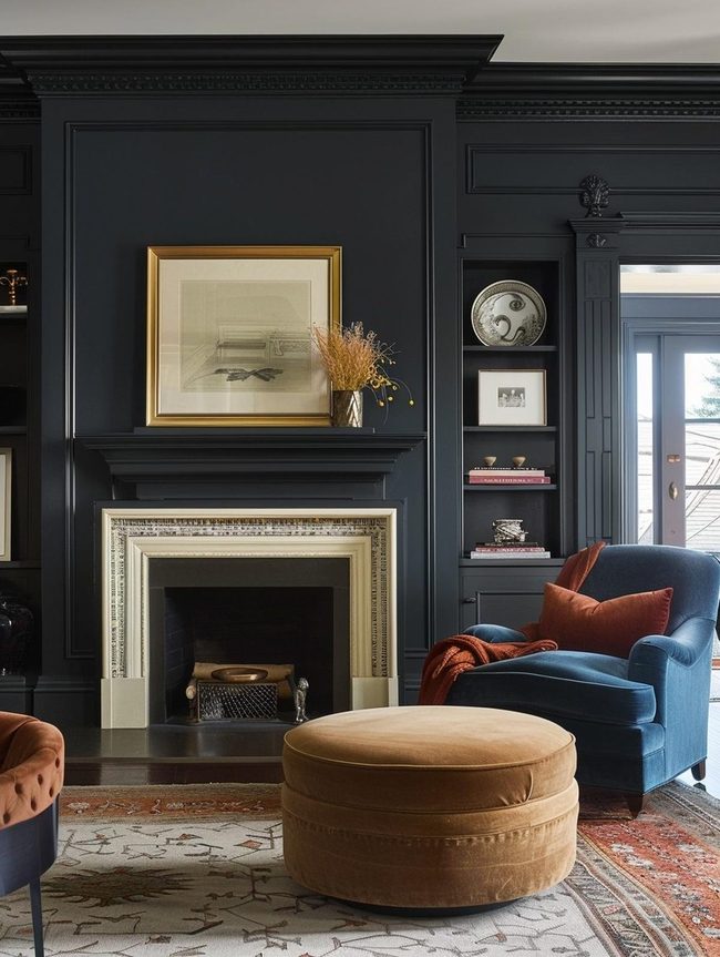 Pastels and Bold Accent Walls