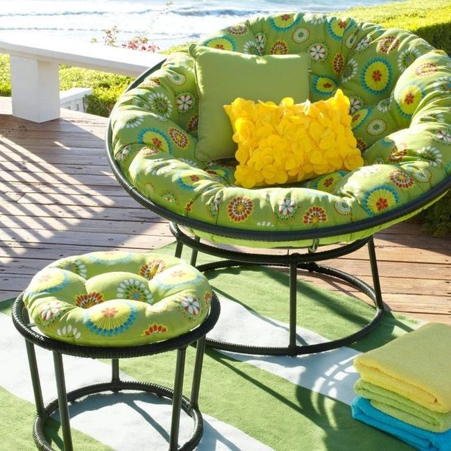 Woven Rattan Seaside Seat