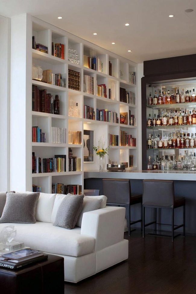 Hidden Literature Bar Door