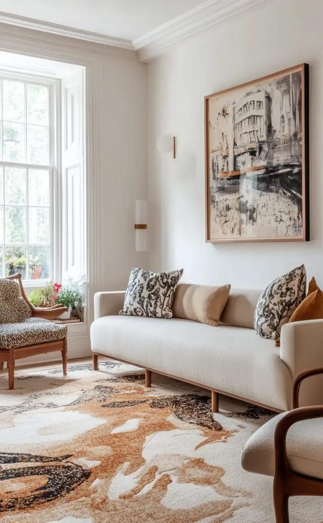 Furniture Legs and Rug Anchoring