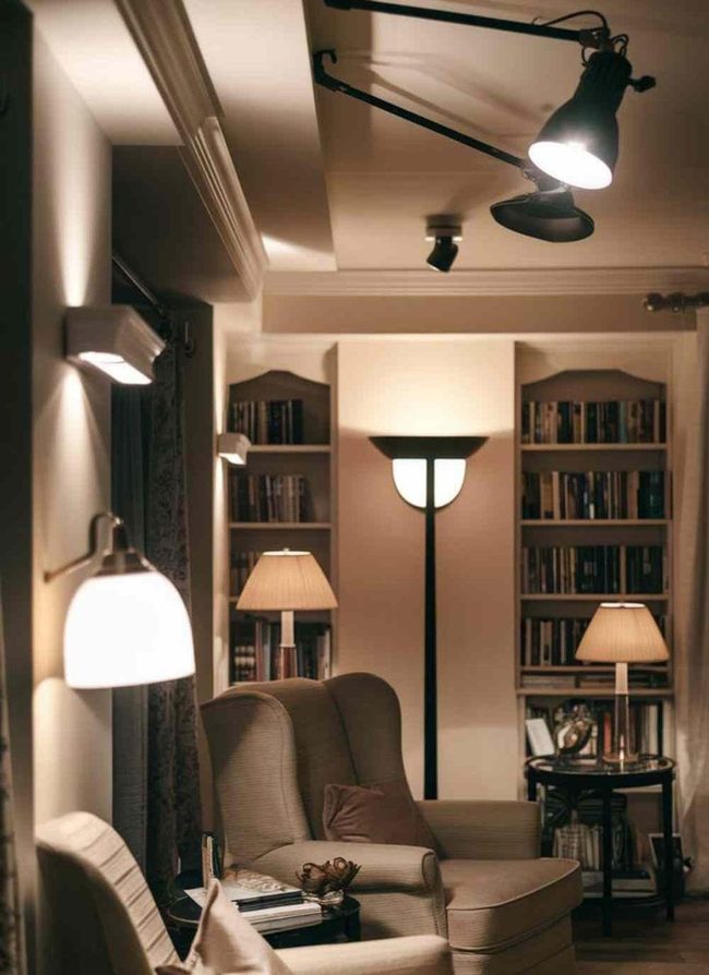 Layered Lighting For Reading Comfort