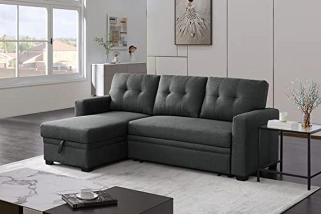 Dark Gray Mid-Century Modern Seating