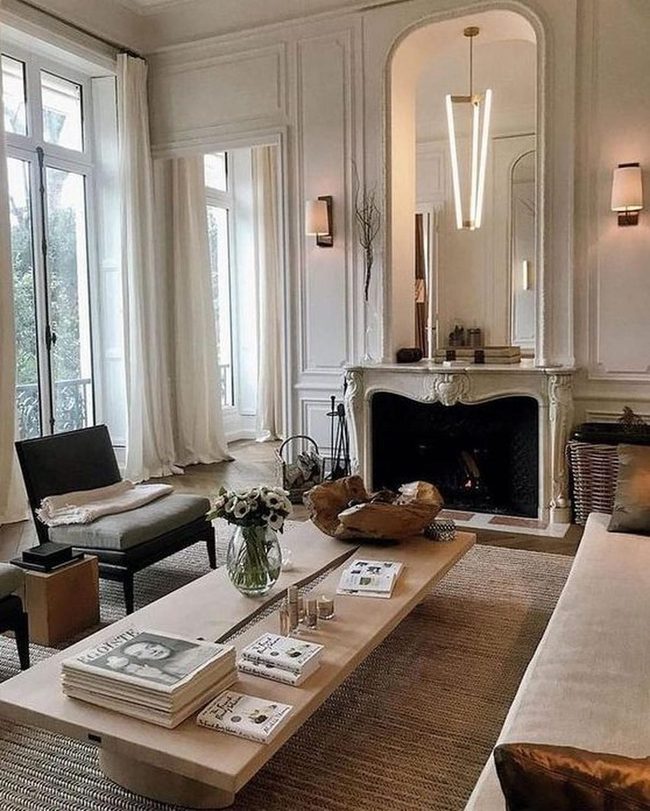 Natural Wood Light Living Room
