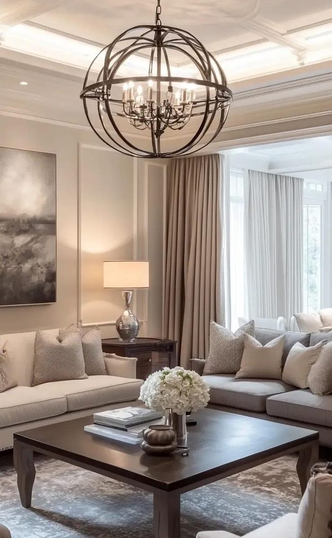 Crystal Chandelier for Traditional Rooms