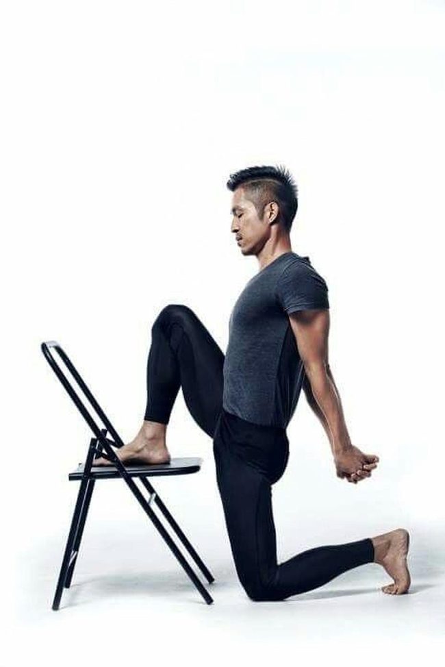 Sturdy Yoga Chair For Advanced Practice