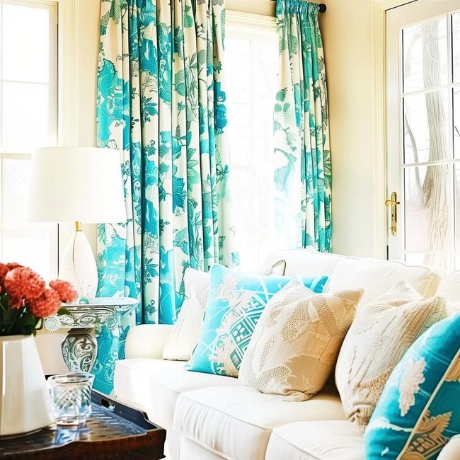 Turquoise Furniture As Living Art