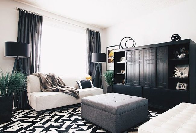 Black Walls Command Attention