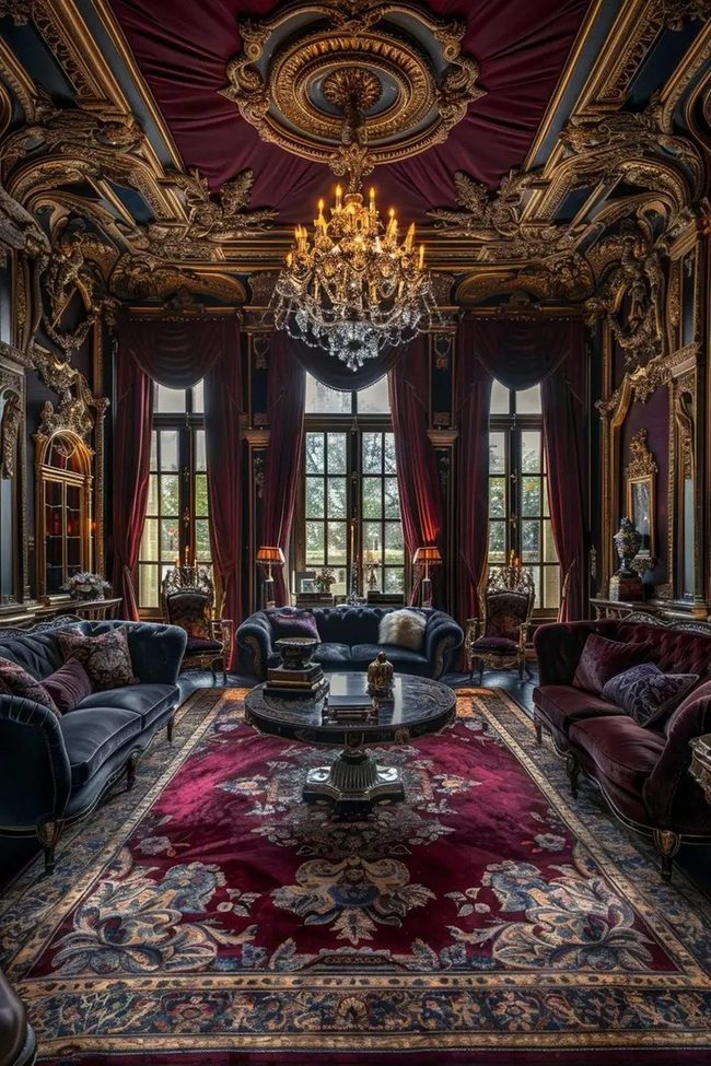 Jewel Toned Velvet Victorian Opulence