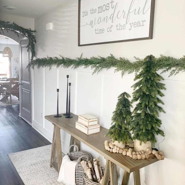 White Board And Batten Farmhouse Entry