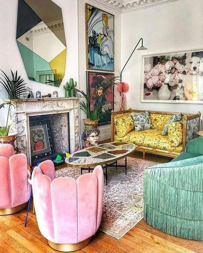 Yellow Floral Sofa Gallery Living