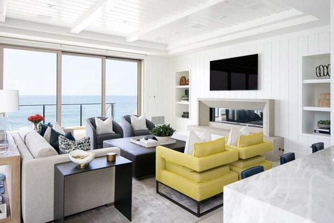 Pale Walls Meet Clean Lines