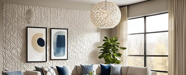 Geometric Prints Transform Living Spaces