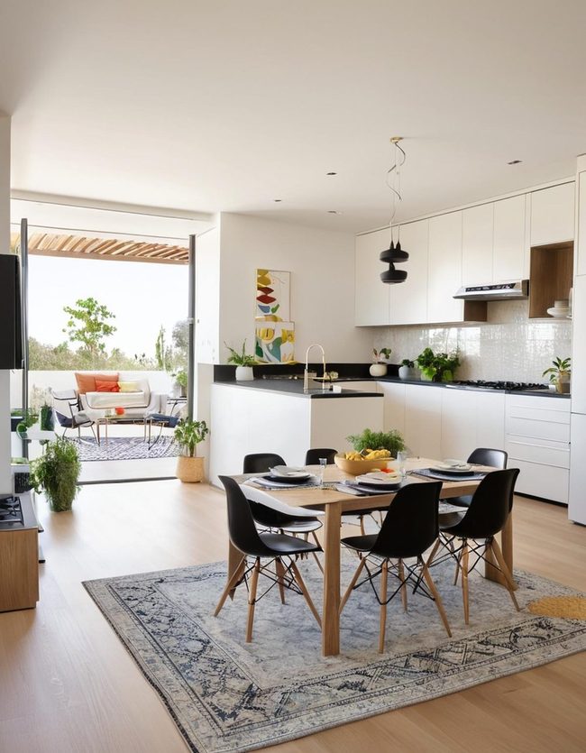Seamless Open Concept Pantry Living Layouts