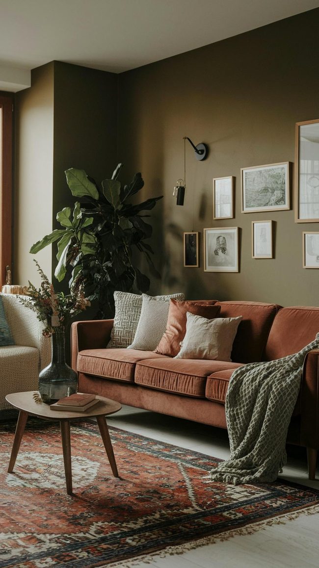 Deep Earth Tones Bonus Room