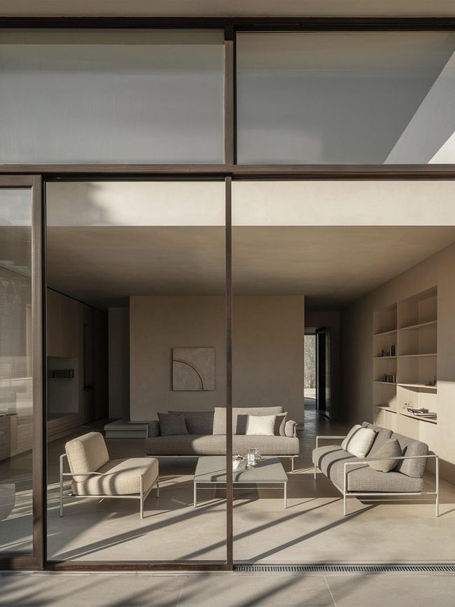 Purposeful Simplicity with Lamp Walls