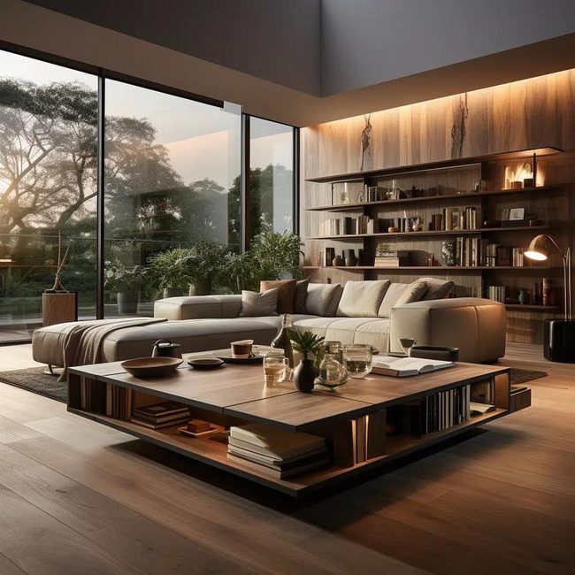 Concealed Storage Meets Dual Purpose Furniture