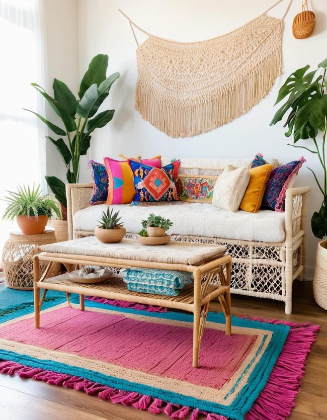 Layered Patterns, Collected Treasures, Living Plants