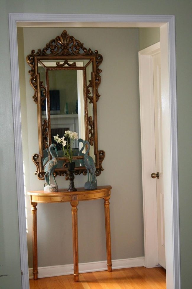 Gilded Mirrors And Metallic Simplicity