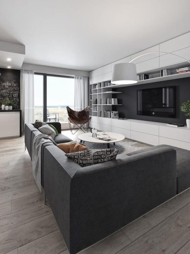 Gray Sofa Meets Natural Light