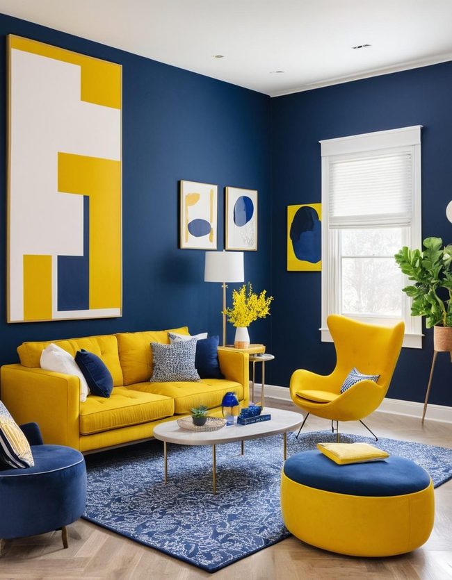 Bold Wall Blocks Transform Spaces