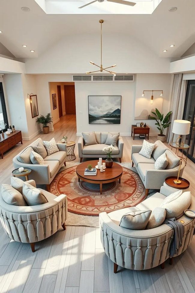 Circular Seating Brings People Together