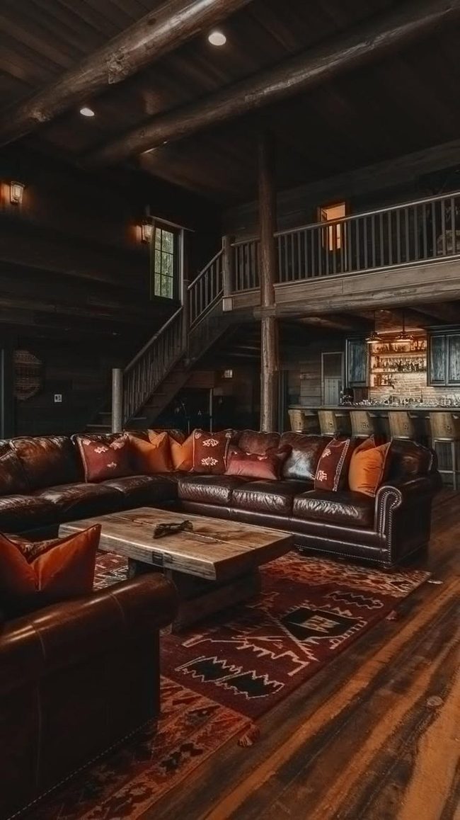 Turquoise Accents Meet Desert Leather