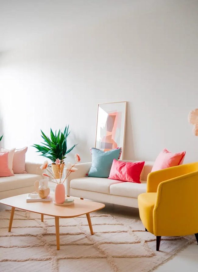 Scandinavian Simplicity Bold Color Pops
