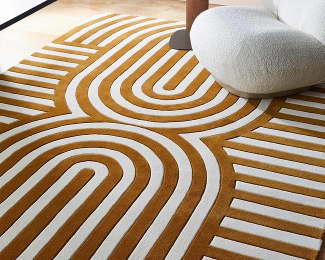 Pressed Pile Pattern Carpet