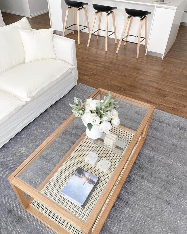 Glass Table Opens Small Spaces