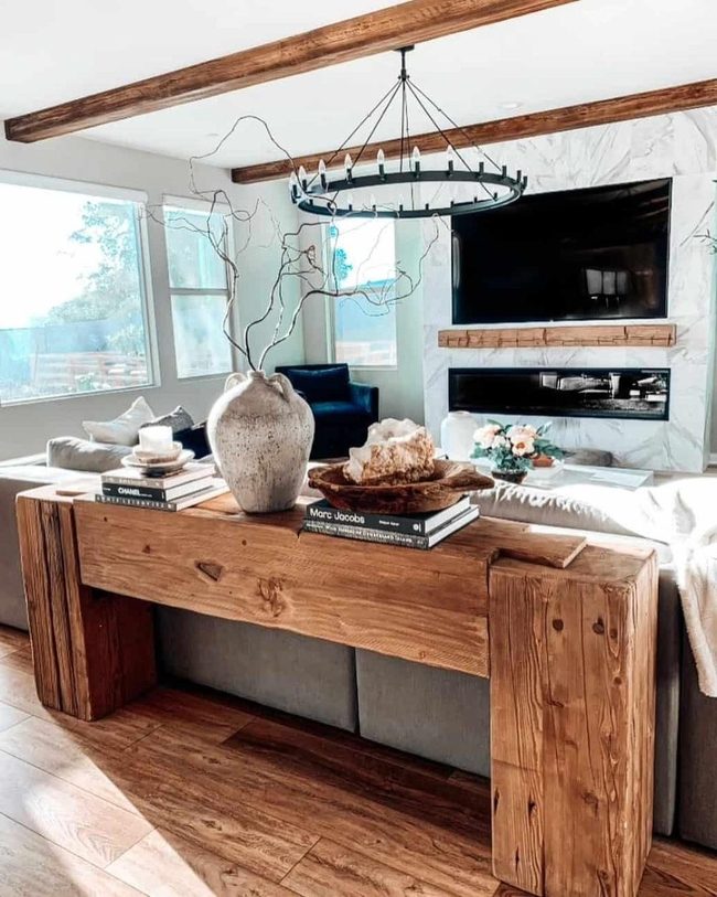 Black Wagon Wheel Chandelier Statement