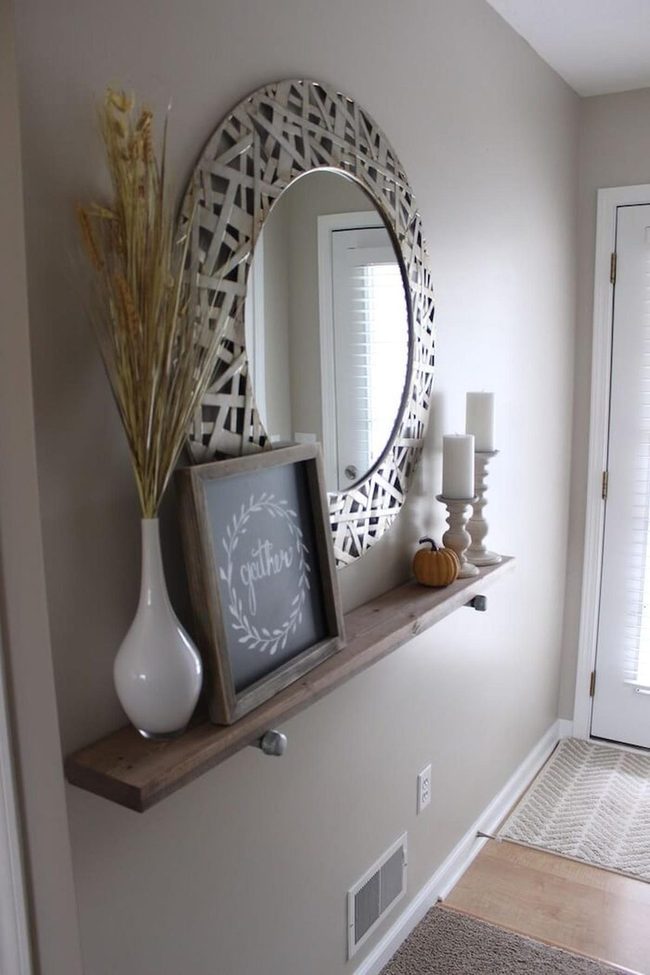 Fold-Away Entry Table Space Solution