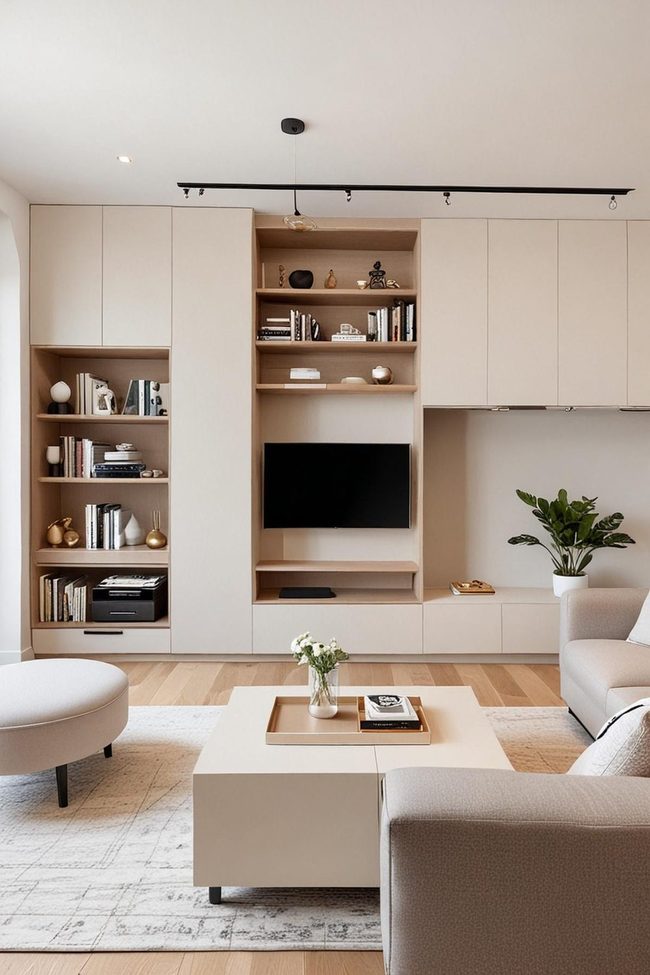 Hidden Storage Maximizes Compact Living