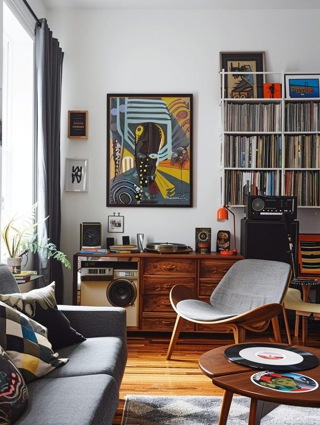Vinyl Records Frame Personal Walls