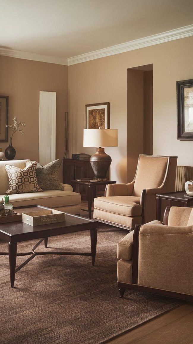 Large Mirror Brightens Small Spaces