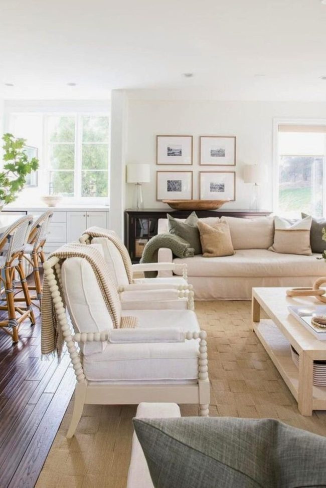 Cream and Beige Living Sanctuary