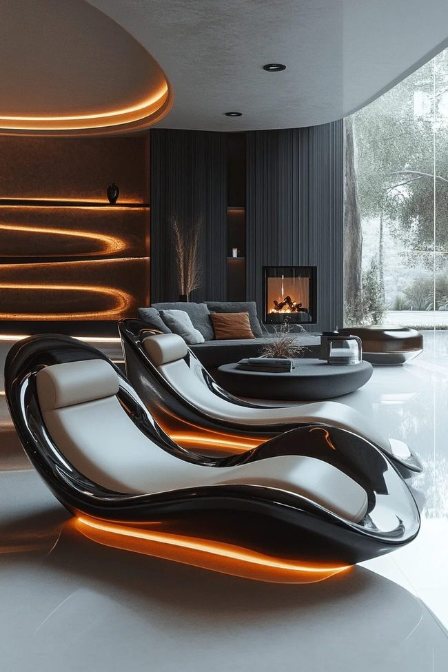 Smart Home Living In Soft Light