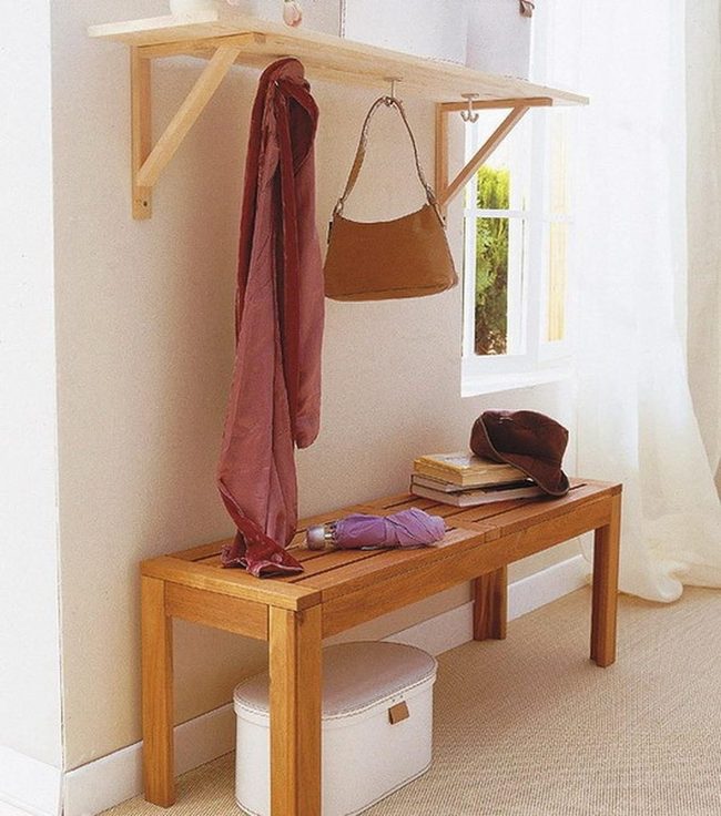 Sunlit Wood And Beige Stillness
