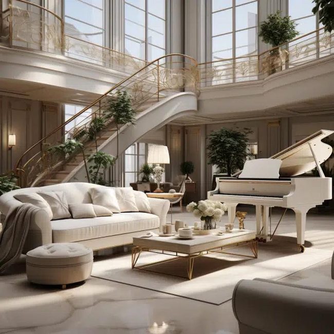 Grand Piano Statement Room
