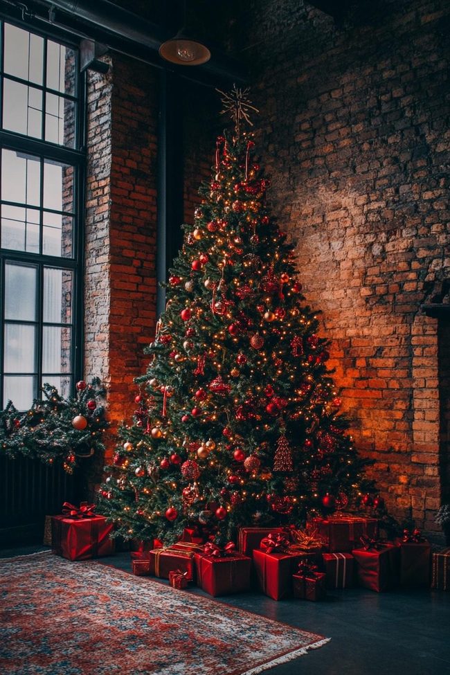 Green Evergreen Tree Styling Ideas
