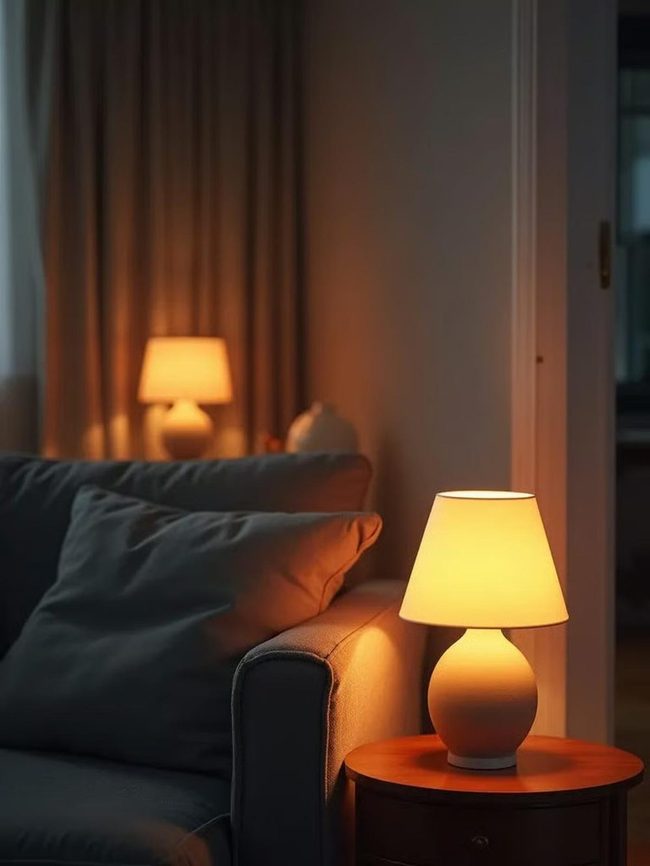 Driftwood Base Lamps Natural Light