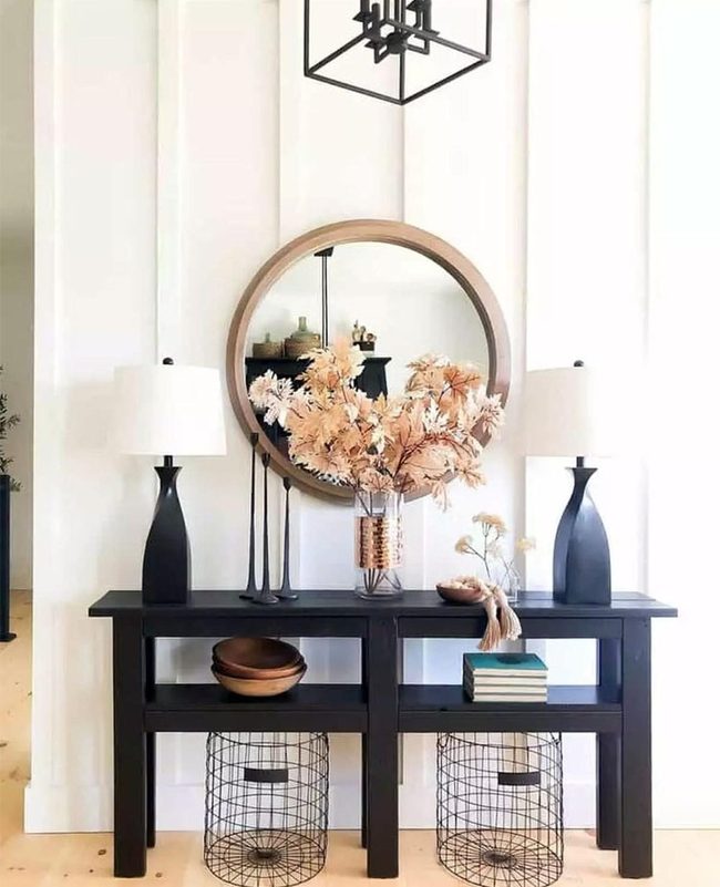 Matte Black Entry Statement