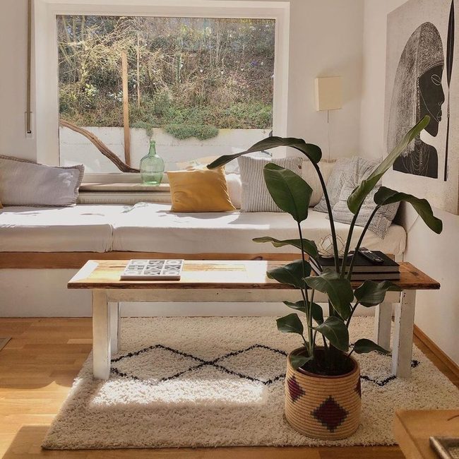 Compact Rugs Define Living Spaces