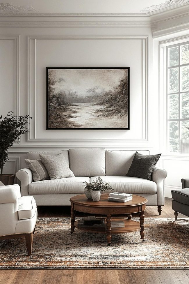 Transitional Living Clean Furniture Lines
